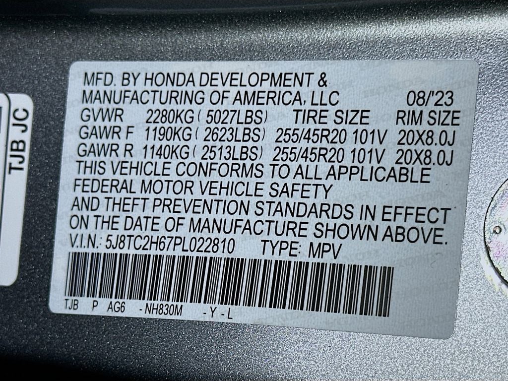 2023 Acura RDX A-Spec Package SH-AWD