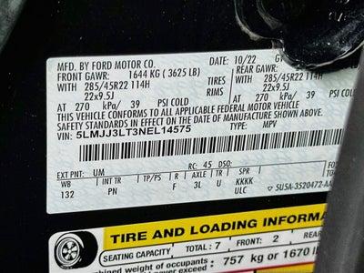 2022 Lincoln Navigator L Reserve