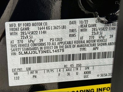 2022 Lincoln Navigator L Reserve