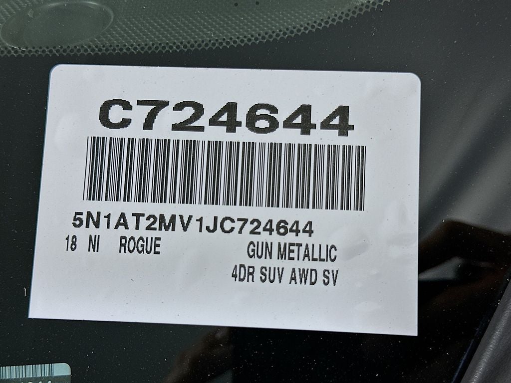 2018 Nissan Rogue SV