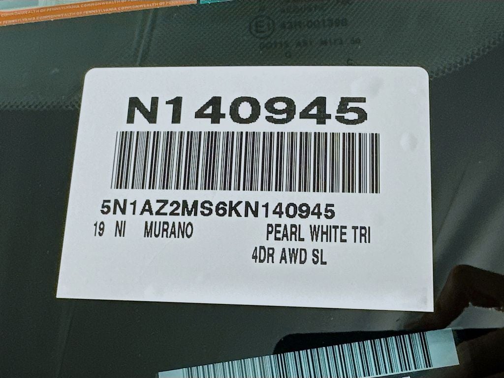 2019 Nissan Murano SL