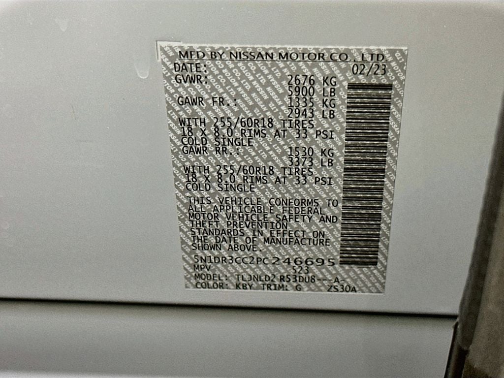 2023 Nissan Pathfinder SL