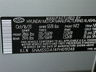 2023 Hyundai Santa Fe Hybrid Limited