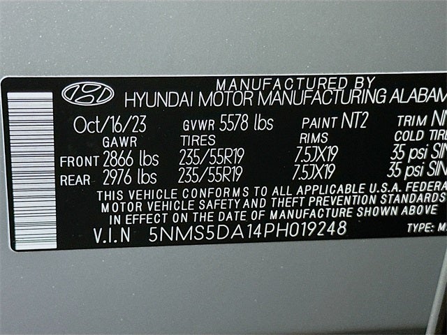 2023 Hyundai Santa Fe Hybrid Limited