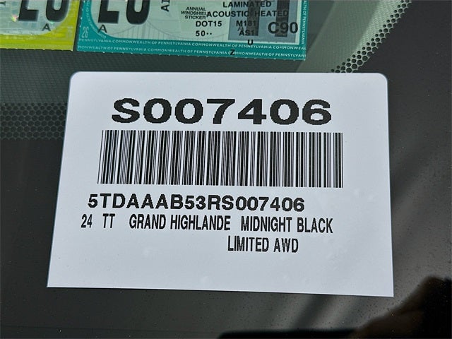 2024 Toyota Grand Highlander Limited