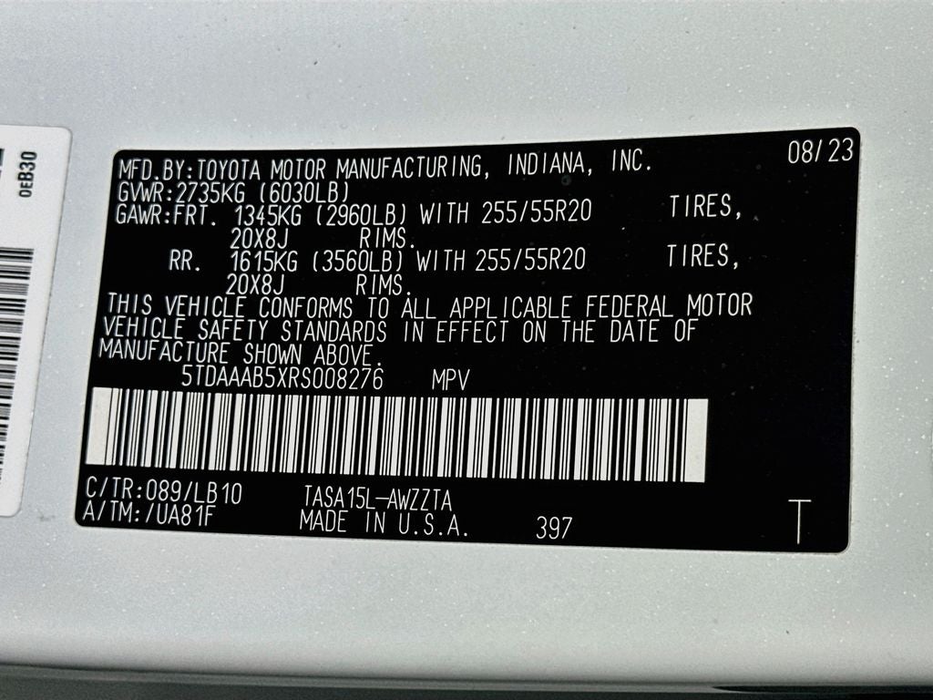 2024 Toyota Grand Highlander Platinum