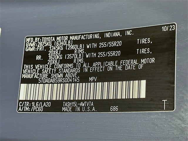 2024 Toyota Grand Highlander Hybrid MAX Limited