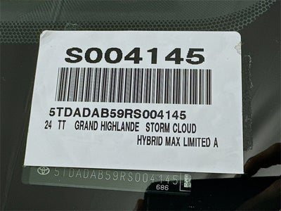 2024 Toyota Grand Highlander Hybrid MAX Limited
