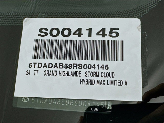 2024 Toyota Grand Highlander Hybrid MAX Limited