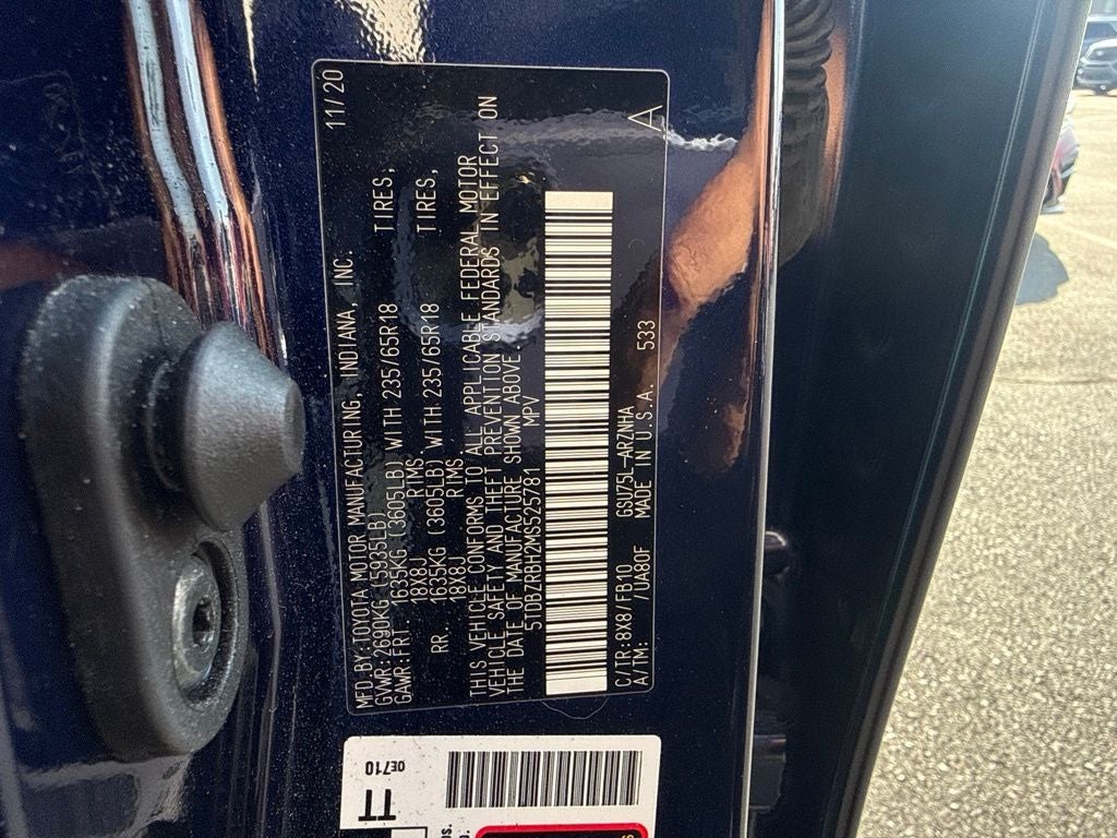 2021 Toyota Highlander LE