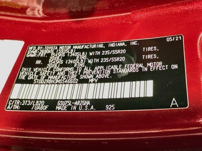 2021 Toyota Highlander Limited