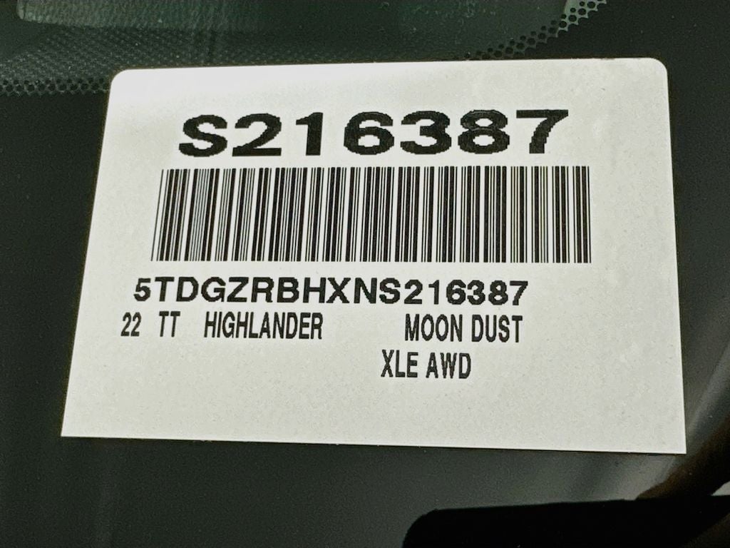 2022 Toyota Highlander XLE