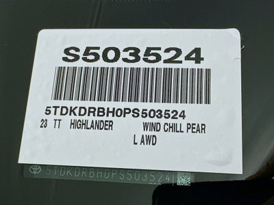 2023 Toyota Highlander L