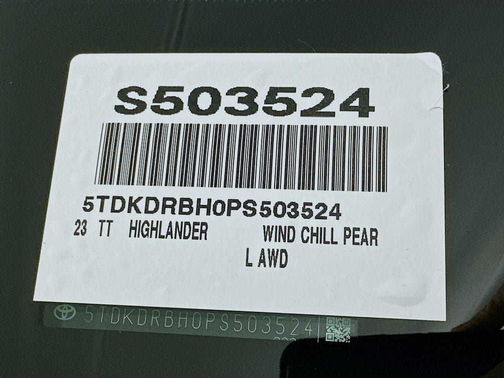2023 Toyota Highlander L