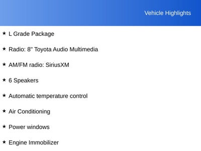 2023 Toyota Highlander L