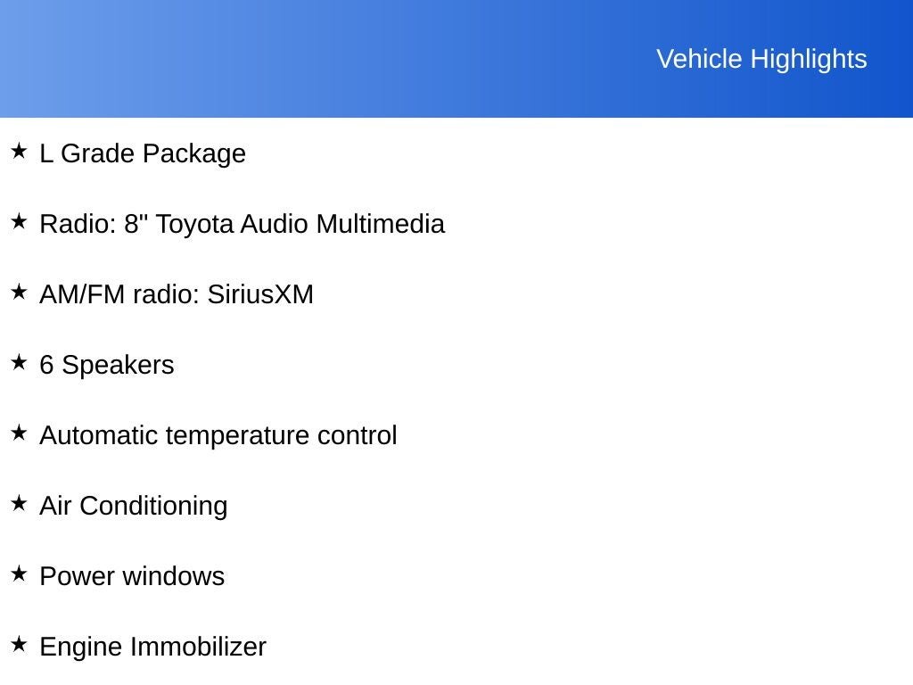 2023 Toyota Highlander L