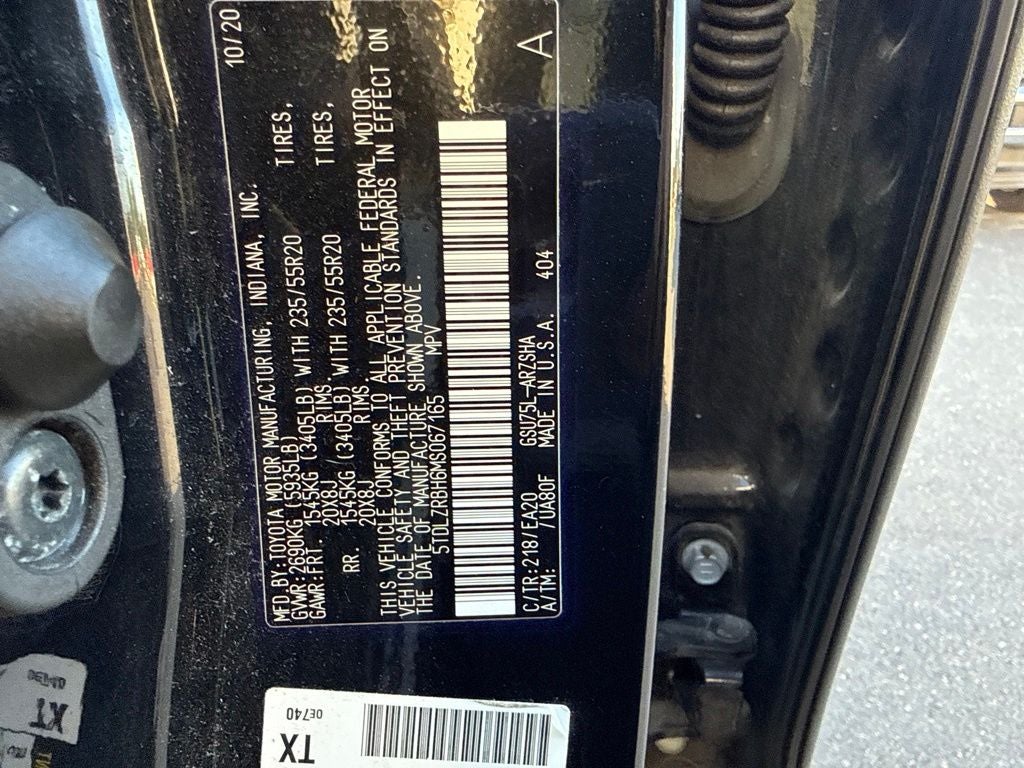 2021 Toyota Highlander XSE