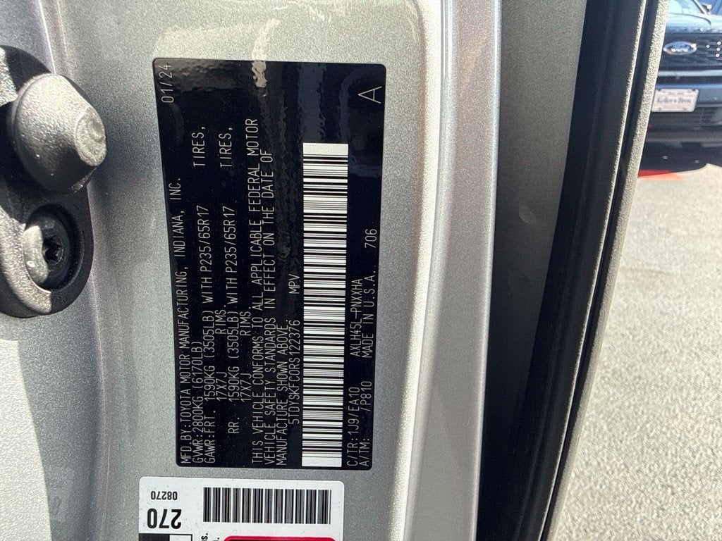 2024 Toyota Sienna XLE 7 Passenger