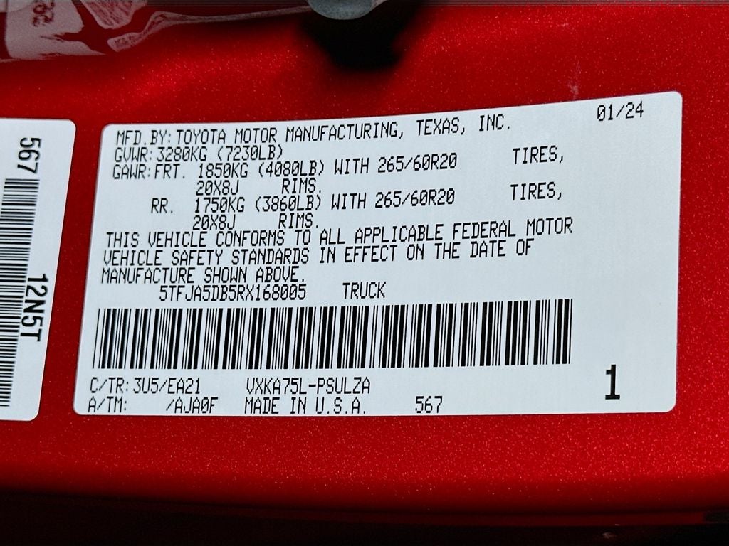 2024 Toyota Tundra Limited