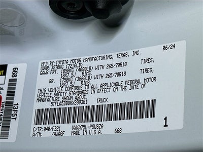 2024 Toyota Tundra SR5