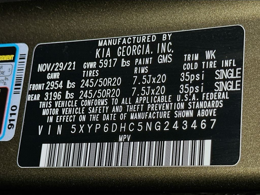 2022 Kia Telluride S