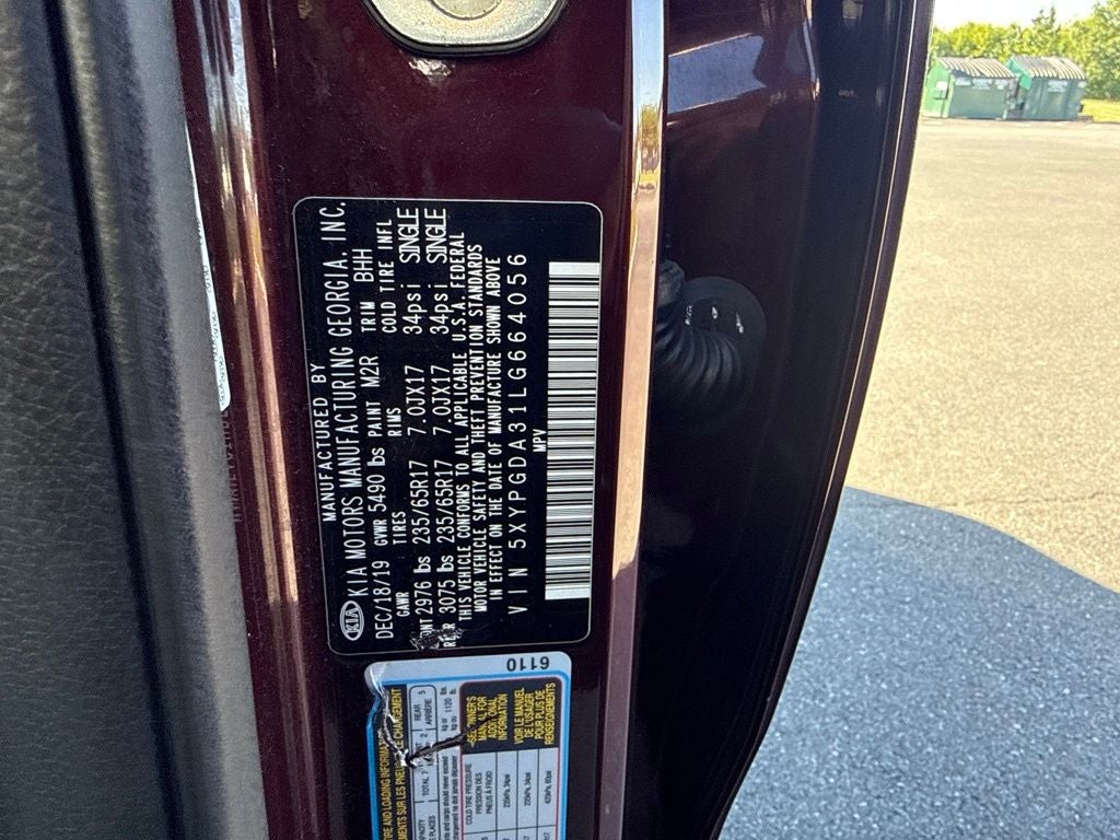 2020 Kia Sorento LX