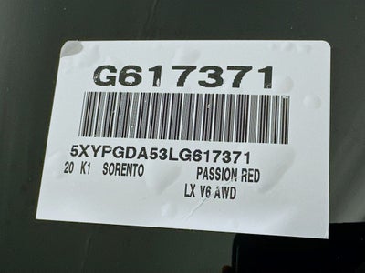 2020 Kia Sorento LX