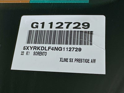 2022 Kia Sorento X-Line SX Prestige