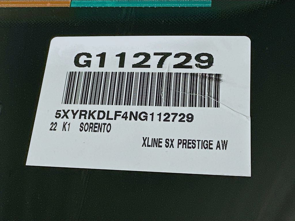 2022 Kia Sorento X-Line SX Prestige