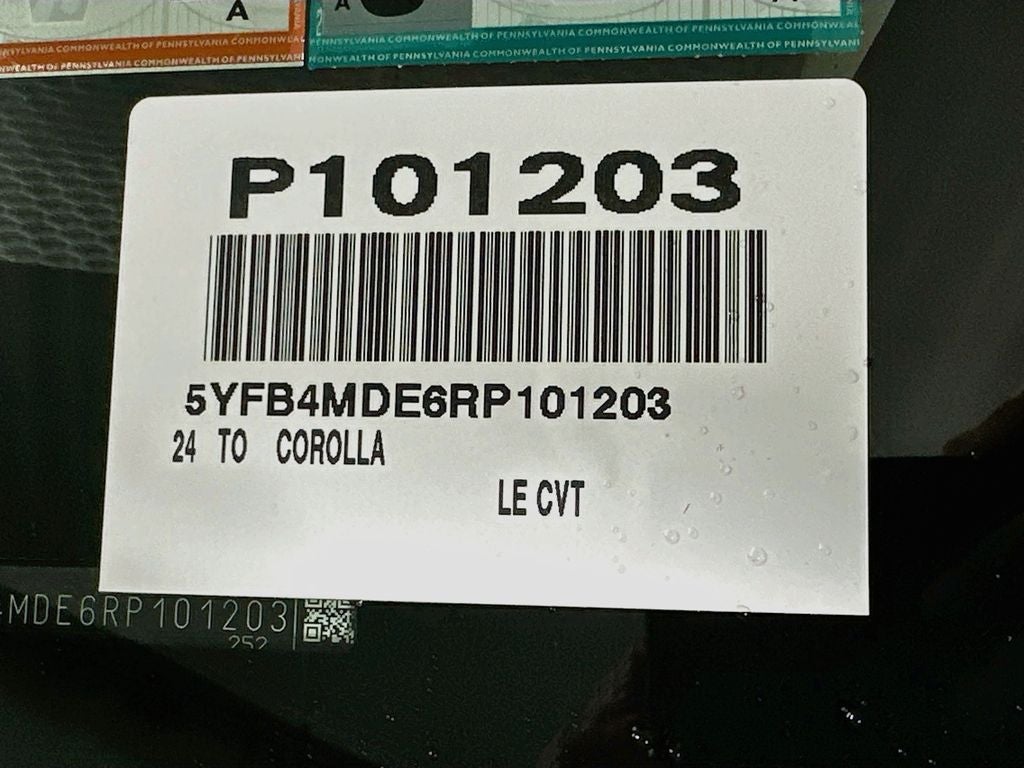 2024 Toyota Corolla LE