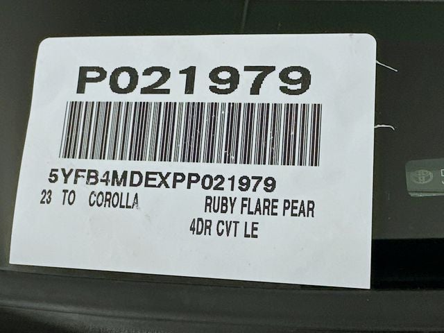 2023 Toyota Corolla LE