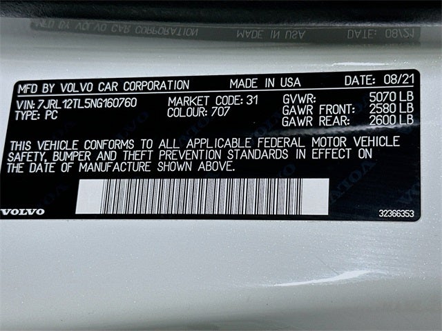 2022 Volvo S60 B5 Inscription