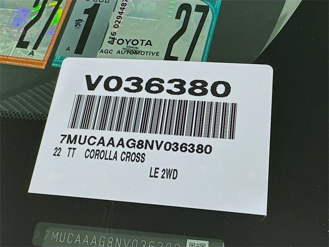 2022 Toyota Corolla Cross LE