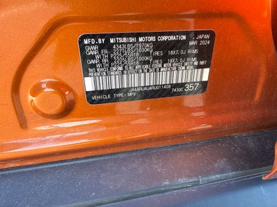 2024 Mitsubishi Outlander Sport 2.0 SE