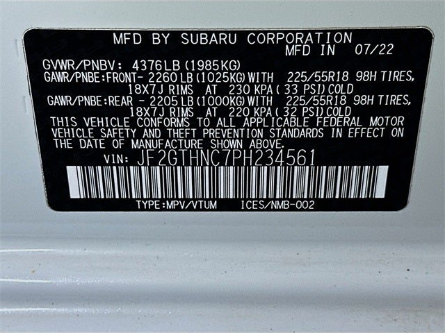 2023 Subaru Crosstrek Limited