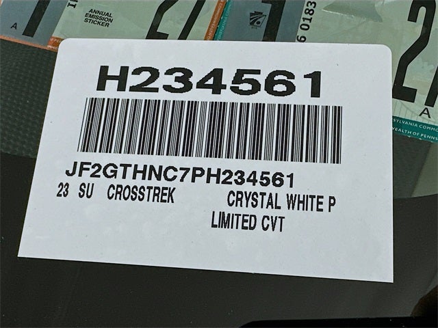 2023 Subaru Crosstrek Limited