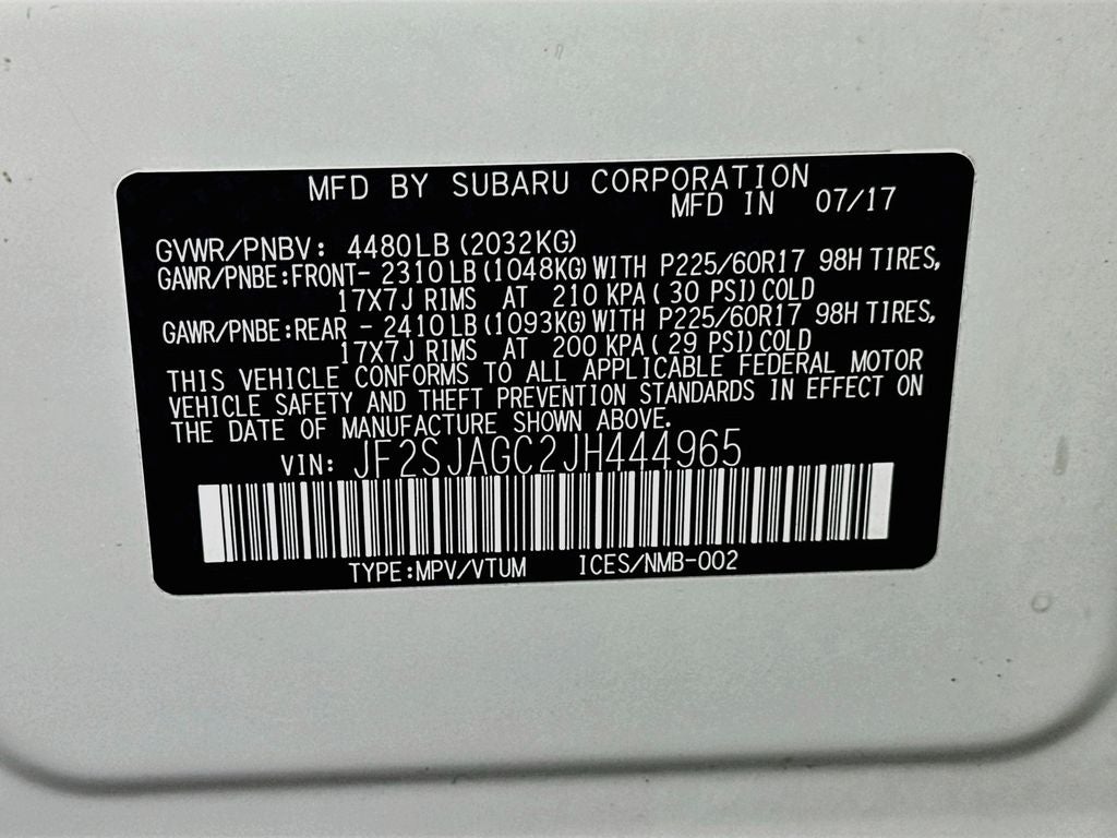 2018 Subaru Forester 2.5i Premium