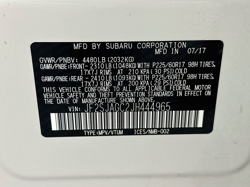 2018 Subaru Forester 2.5i Premium
