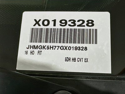 2016 Honda Fit EX