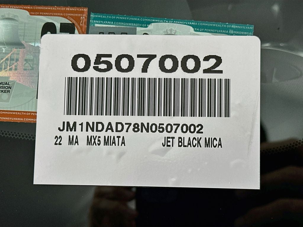 2022 Mazda Mazda MX-5 Miata Grand Touring