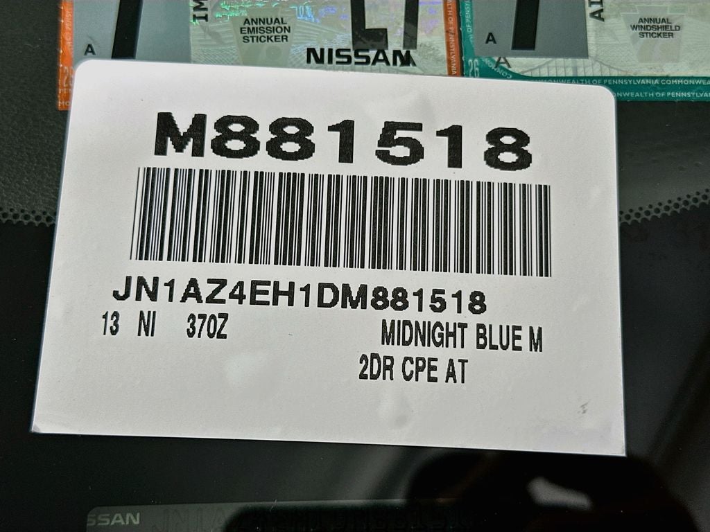 2013 Nissan 370Z Base