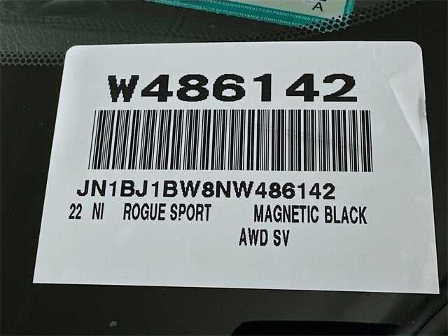 2022 Nissan Rogue Sport SV