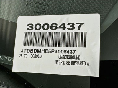 2023 Toyota Corolla Hybrid SE