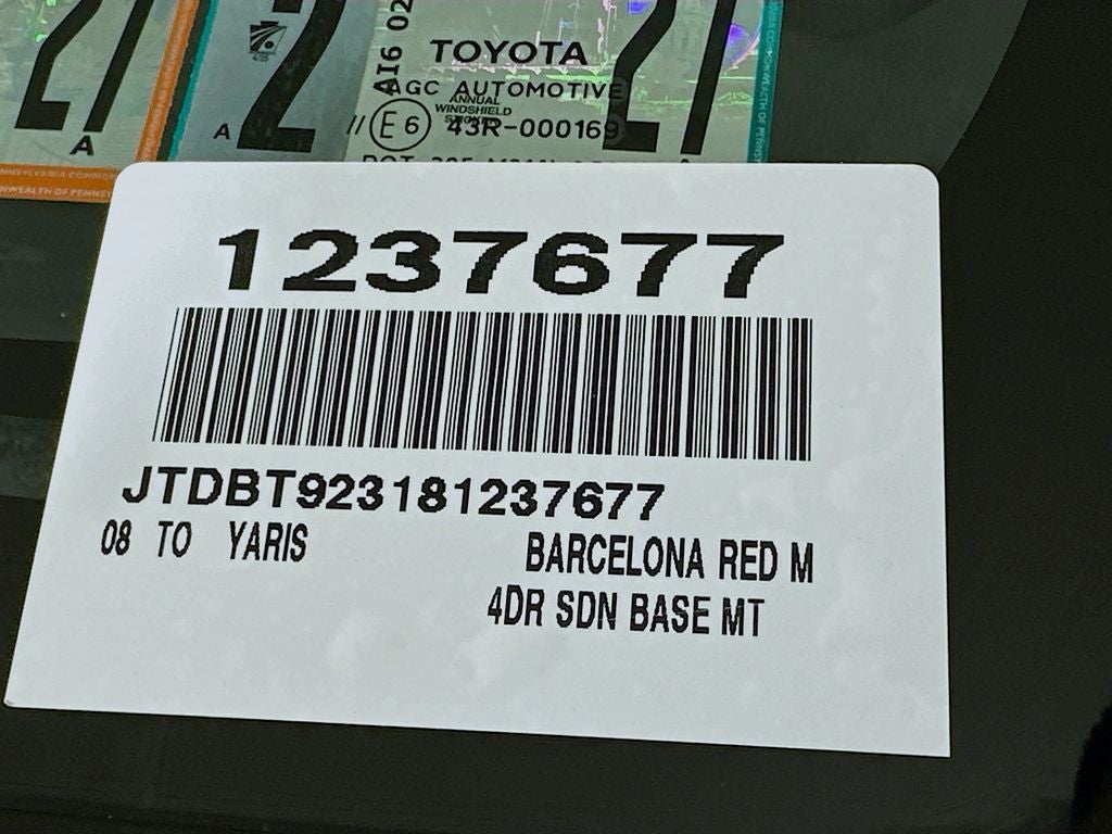 2008 Toyota Yaris Base