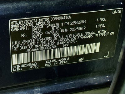 2021 Toyota Venza XLE