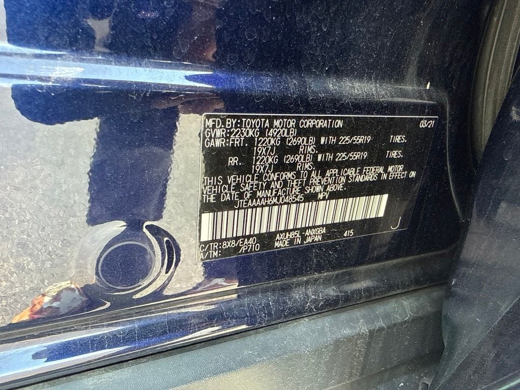 2021 Toyota Venza XLE