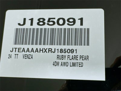 2024 Toyota Venza Limited