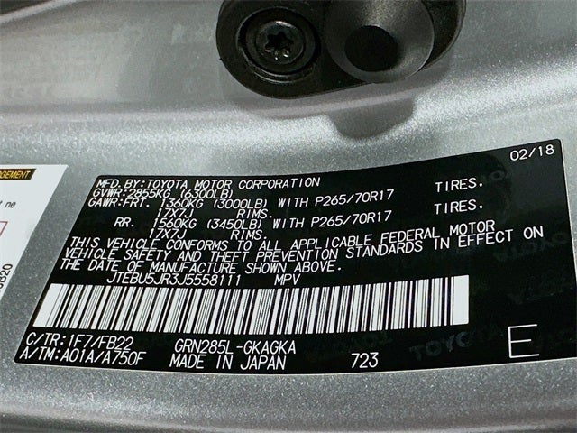 2018 Toyota 4Runner SR5