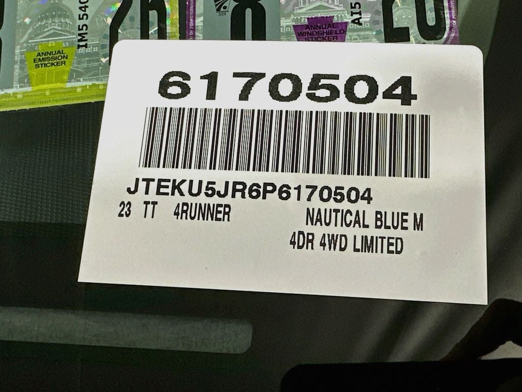 2023 Toyota 4Runner Limited