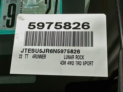 2022 Toyota 4Runner TRD Sport